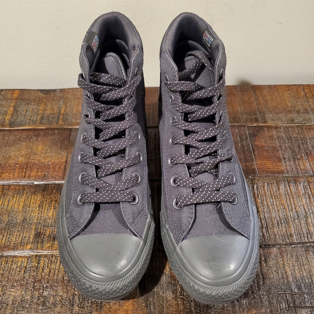 Converse All Star Hi Top Counter Climate Shoes Sneakers Mens 6 / Womens 8 Black - Picture 3 of 11